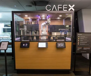 Cafe X kiosk at Terminal 3 Arrivals Level