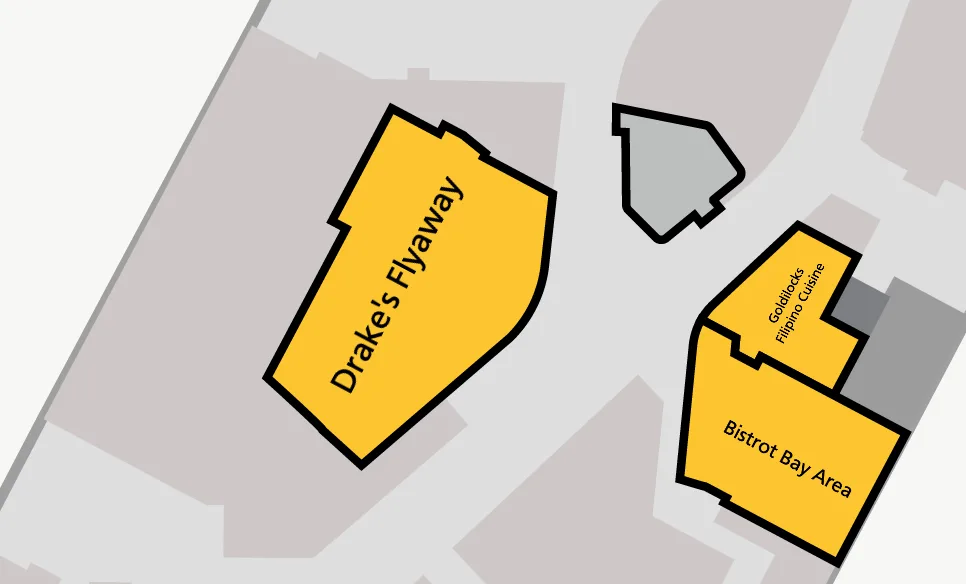 Drake's Flyaway map location